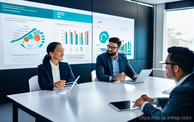 지식 활용 실천 프로젝트의 데이터 보안 고려사항 - **Prompt 1: Cybersecurity Awareness Training**
    A diverse group of professionals, including men a...